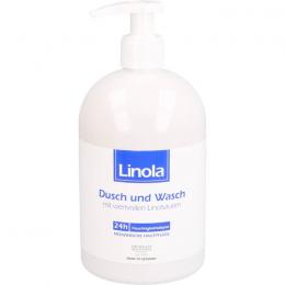 LINOLA Dusch und Wasch m.Spender 500 ml