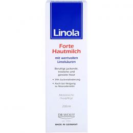 LINOLA Hautmilch Forte 200 ml