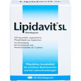 LIPIDAVIT SL Weichkapseln 20 St.