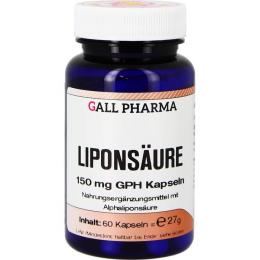 LIPONSÄURE Kapseln 150 mg 60 St. (27 g)
