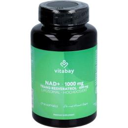 LIPOSOMALES NAD+ 1000mg+trans-Reveratrol 600mg WKA 90 St.