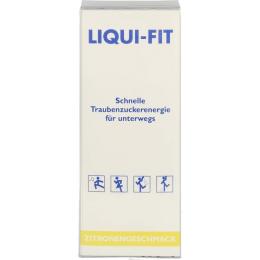 LIQUI FIT flüssige Zuckerlösung Lemon Beutel 12 St. (156 ml)