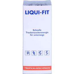 LIQUI FIT flüssige Zuckerlösung Tropical Beutel 12 St. (156 ml)