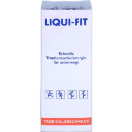 LIQUI FIT flüssige Zuckerlösung Tropical Beutel 12 St.