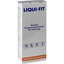LIQUI FIT flüssige Zuckerlösung Tropical Beutel 12 St Beutel