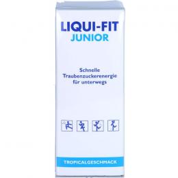 LIQUI FIT Junior flüssige Zuckerlösung Tropi Beut. 15 St.