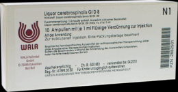 LIQUOR CEREBROSPINALIS GL D 8 Ampullen 10X1 ml