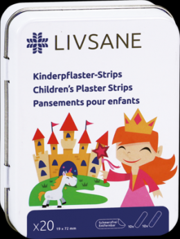 LIVSANE Kinderpflaster Strips Prinzessin 20 St