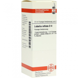 LOBELIA INFLATA D 4 Dilution 20 ml