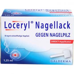LOCERYL Nagellack gegen Nagelpilz DIREKT-Applikat. 1,25 ml
