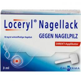 LOCERYL Nagellack gegen Nagelpilz DIREKT-Applikat. 3 ml