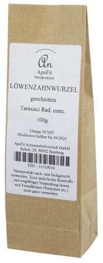 Ein aktuelles Angebot für LÖWENZAHNWURZEL geschnitten 100 g ohne Nahrungsergänzungsmittel - jetzt kaufen, Marke ApoFit Arzneimittelvertrieb GmbH.