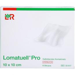 LOMATUELL Pro 10x10 cm steril 8 St.