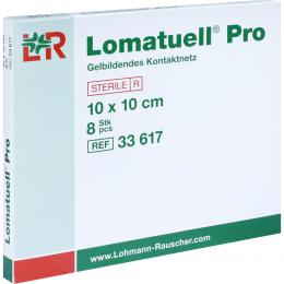 LOMATUELL Pro 10x10 cm steril 8 St Verband