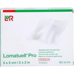 LOMATUELL Pro 5x5 cm steril 10 St.