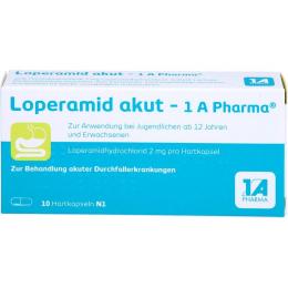 LOPERAMID akut-1A Pharma Hartkapseln 10 St.