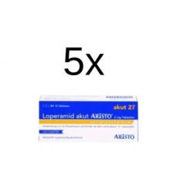 LOPERAMID akut Aristo 2 mg Tabletten 5 x 10 St.