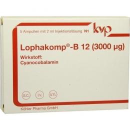 LOPHAKOMP B12 3.000 µg Injektionslösung 10 ml