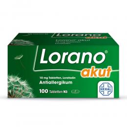 Lorano akut 100 St Tabletten