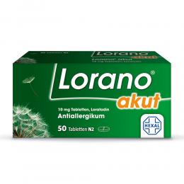 Lorano akut 50 St Tabletten