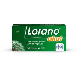 LORANO akut Tabletten 50 St.