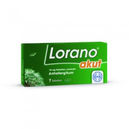 LORANO akut Tabletten 7 St