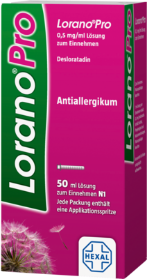 LORANOPRO 0,5 mg/ml Lösung zum Einnehmen 50 ml