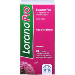 LORANOPRO 0,5 mg/ml Lösung zum Einnehmen 50 ml