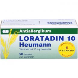 LORATADIN 10 Heumann Tabletten 50 St.