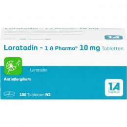 LORATADIN-1A Pharma Tabletten 100 St.