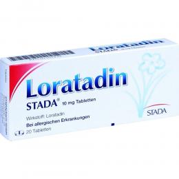 Loratadin STADA 10mg Tabletten 20 St Tabletten