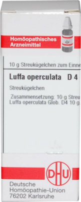 LUFFA OPERCULATA D 4 Globuli 10 g