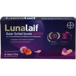 LUNALAIF Guter Schlaf Kombi Depot Tabletten 15 St.