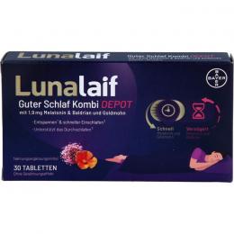 LUNALAIF Guter Schlaf Kombi Depot Tabletten 30 St.