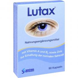 LUTAX 10 mg Lutein Kapseln 90 St Kapseln