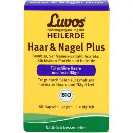 LUVOS Heilerde Bio Haar & Nagel Plus Kapseln 60 St.