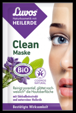 LUVOS Heilerde Clean-Maske Naturkosmetik 2X7.5 ml