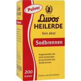LUVOS Heilerde fein akut Sodbrennen Pulver 200 g