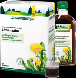 LWENZAHN SAFT Schoenenberger Heilpflanz.Sfte 3X200 ml