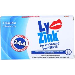 LY ZINK GEGEN HERPES Kapseln 15 St. (7 g)