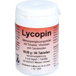 LYCOPIN TABLETTEN 80 St. (34,4 g)
