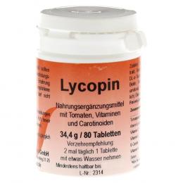 Ein aktuelles Angebot für LYCOPIN TABLETTEN 80 St Tabletten Nahrungsergänzungsmittel - jetzt kaufen, Marke Merosan Diätvertrieb Gmbh.