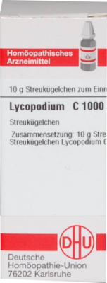 LYCOPODIUM C 1000 Globuli 10 g