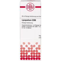 LYCOPODIUM C 200 Dilution 20 ml