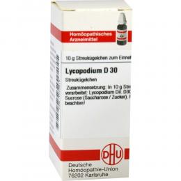 LYCOPODIUM D 30 Globuli 10 g Globuli