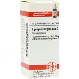 LYCOPUS VIRGINICUS C 30 Globuli 10 g Globuli