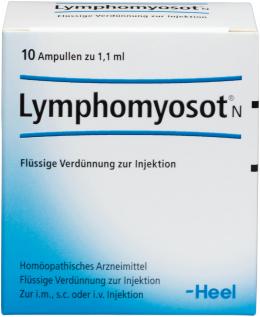 Ein aktuelles Angebot für Lymphomyosot N Ampullen 10 St Ampullen Naturheilmittel - jetzt kaufen, Marke Biologische Heilmittel Heel GmbH.