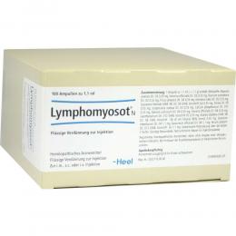 Ein aktuelles Angebot für Lymphomyosot N Ampullen 100 St Ampullen Naturheilmittel - jetzt kaufen, Marke Biologische Heilmittel Heel GmbH.