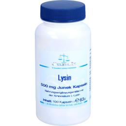 LYSIN 500 mg Junek Kapseln 100 St. (67 g)