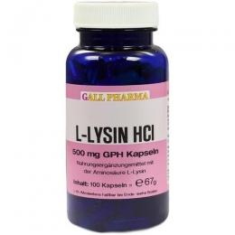 LYSIN HCL 500 mg GPH Kapseln 100 St.